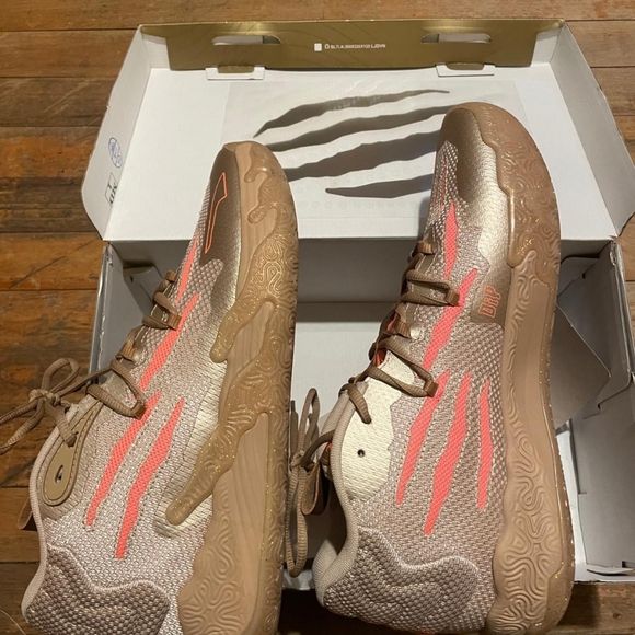 Brown and Orange Men\'s Shoes